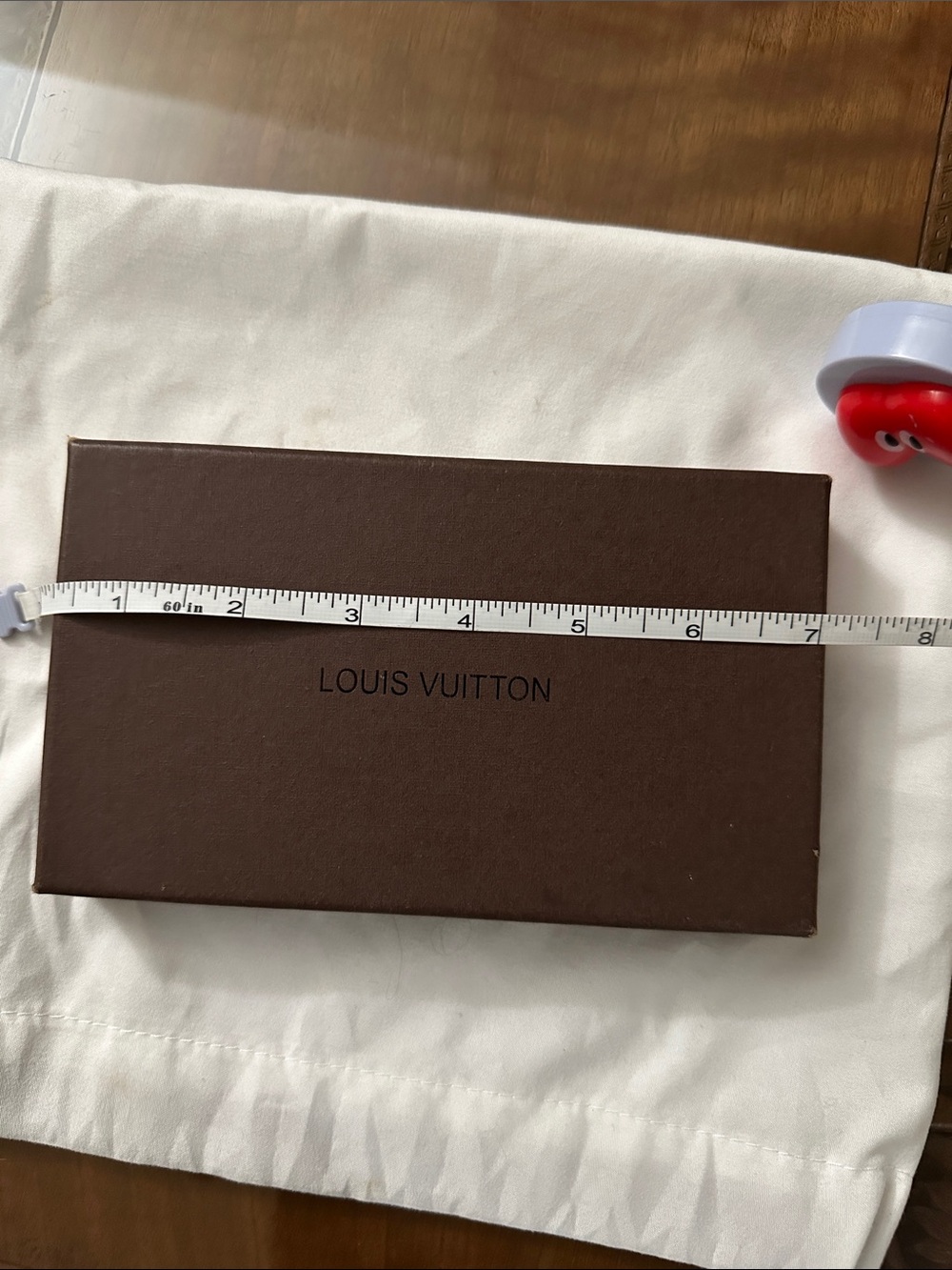 Louis Vuitton Dark Brown Logo Gift Box